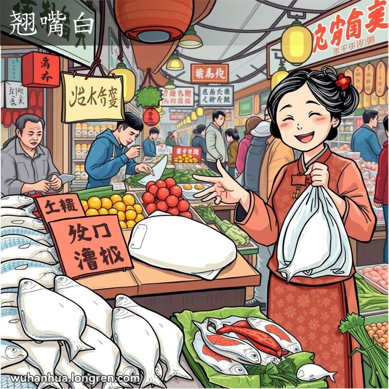 本地的一种淡水鱼,体扁,白色,肉细嫩,过于做鱼丸子。