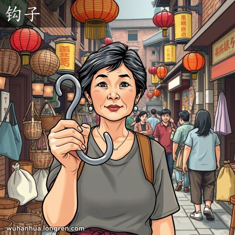 悬挂或探取东西的工具,形状湾区, 钩形符号:打~, 汉字“九”, 阿拉伯数码9, 嗟克