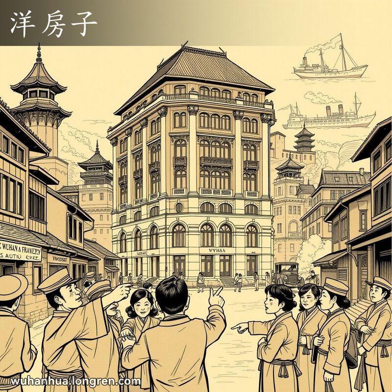 旧时称西洋式的房子。