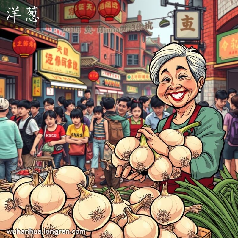 (洋)葱头,一种草本植物的鯑茎,扁球形,白或带紫红色,是一种蔬菜,也供药用。