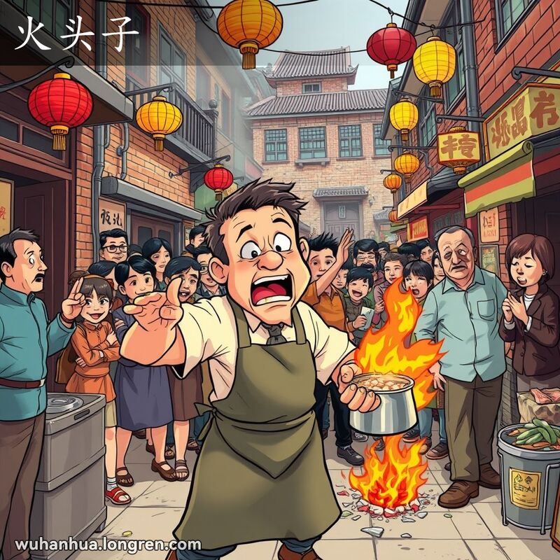 火主,引起火灾的人或人家